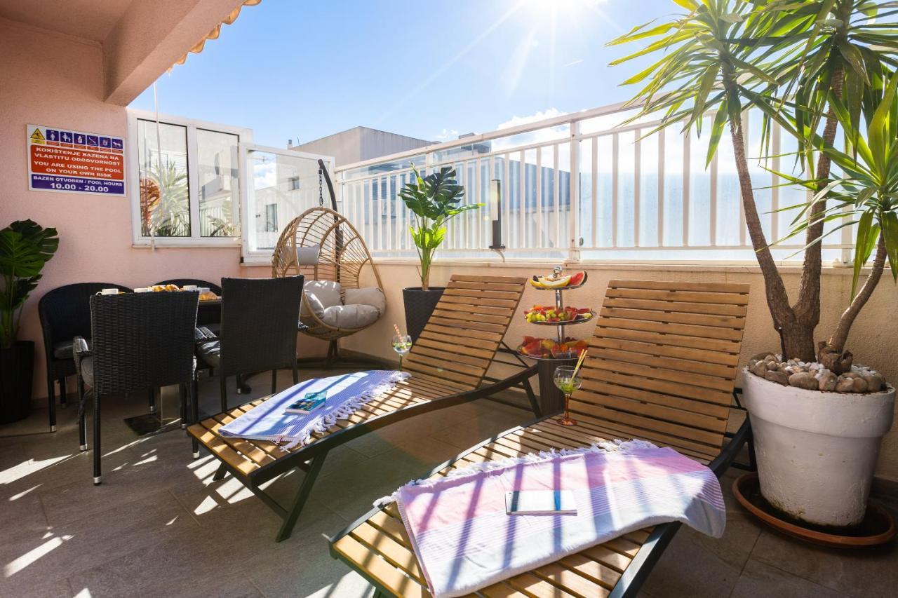 Apartment Rose Pool Comfort Dubrovnik Exteriör bild