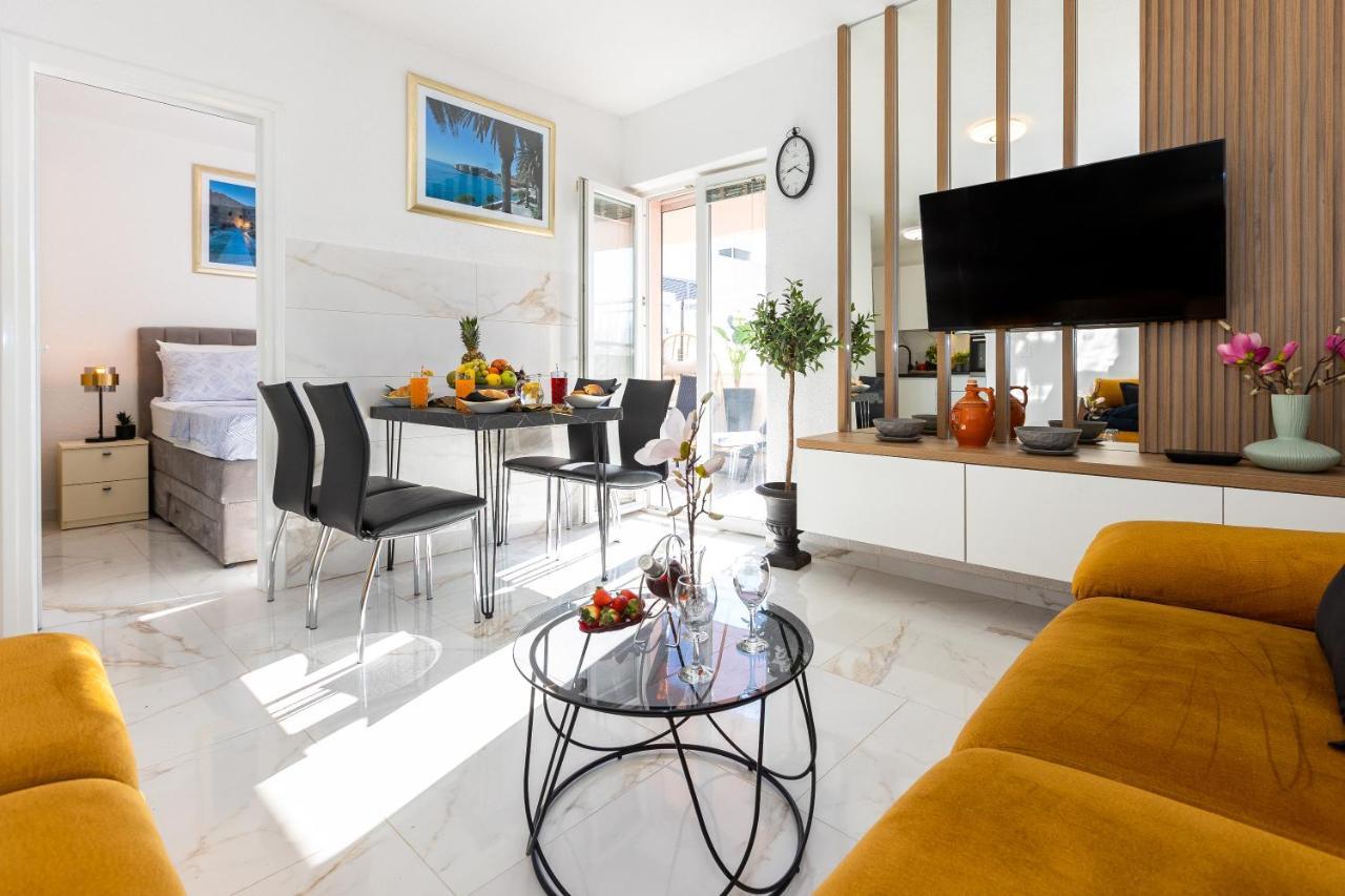 Apartment Rose Pool Comfort Dubrovnik Exteriör bild