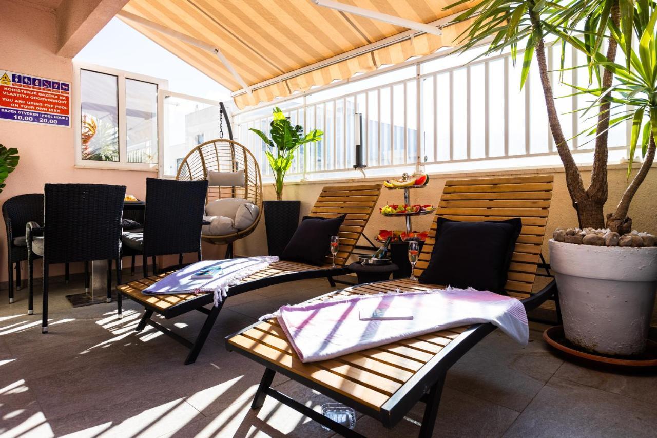 Apartment Rose Pool Comfort Dubrovnik Exteriör bild