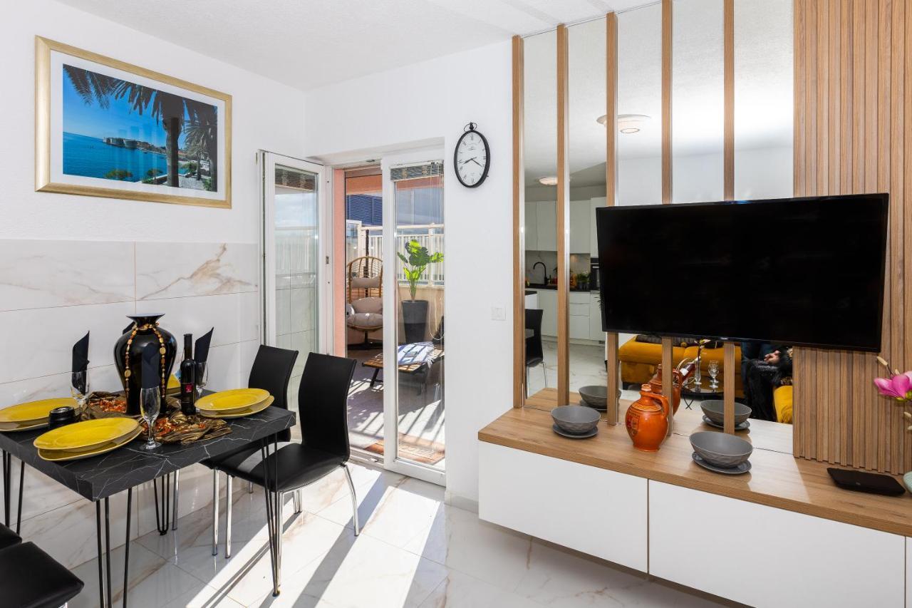 Apartment Rose Pool Comfort Dubrovnik Exteriör bild